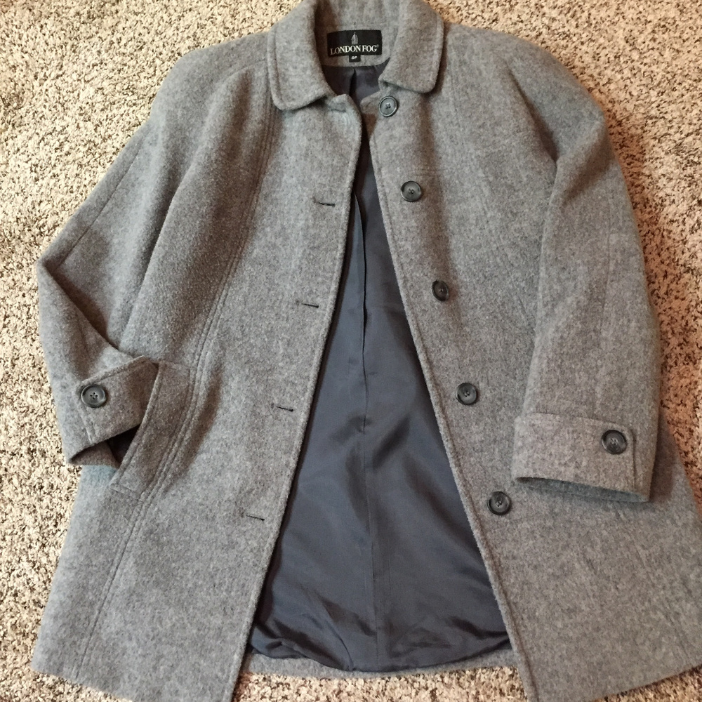 London Fog Wool Pea Coat