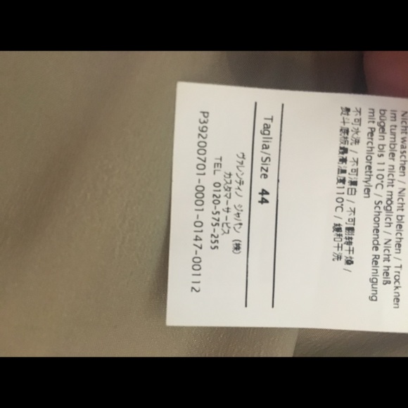 TEMP PRICE DROP RED Valentino beautiful trench - Picture 8 of 8