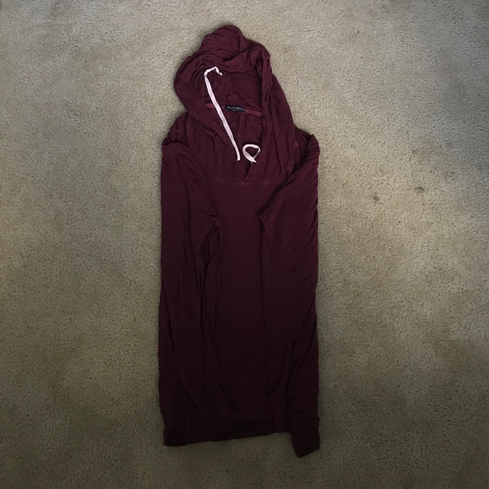 Maroon Brandy Melville sweatshirt