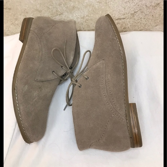 Franco Sarto Suede tie up booties - Picture 4 of 7