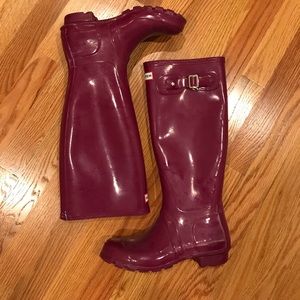 Hunter rain boots size 6