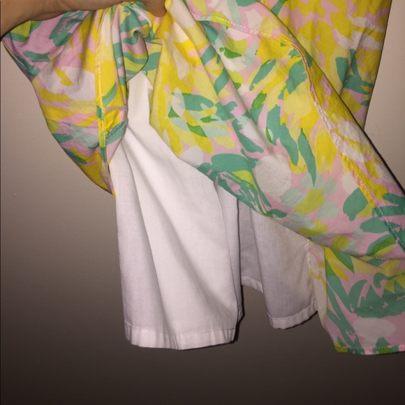 Lilly Pulitzer one shoulder dress - Picture 3 of 6