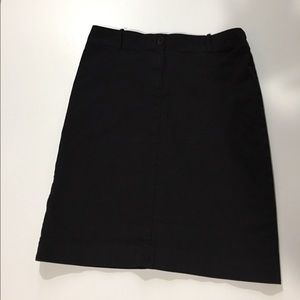 DKNY Black Stretch Pencil Skirt
