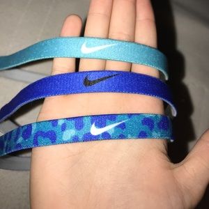 Blue Nike Headband Bundle