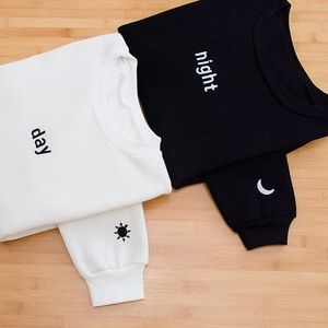 NIGHT tumblr pullover