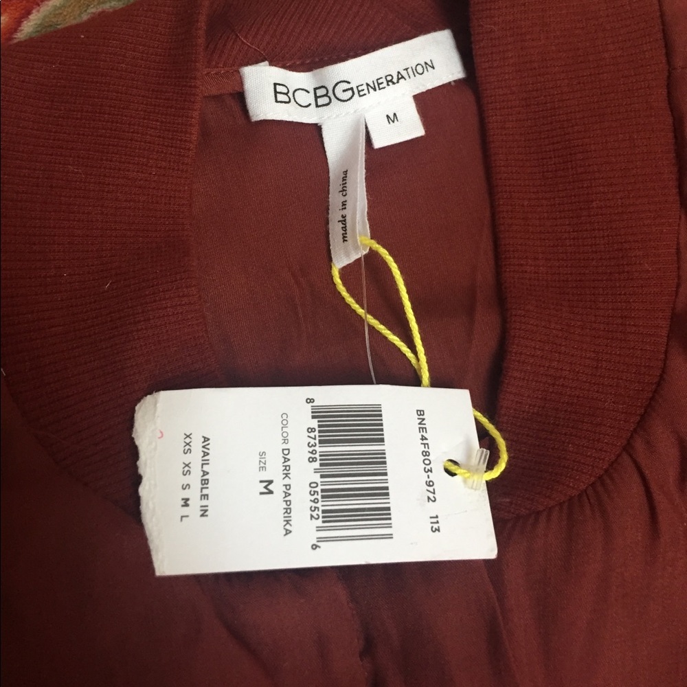 BCBGeneration rust colored jacket - Picture 2 of 4
