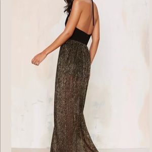 Long sheer Dress By Nasty Gal