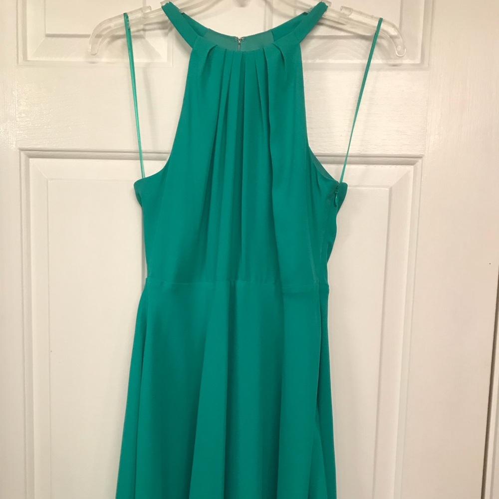 Kelly green dress