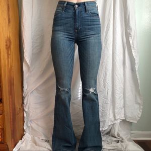 Abercrombie and Fitch High Rise Flare Jeans