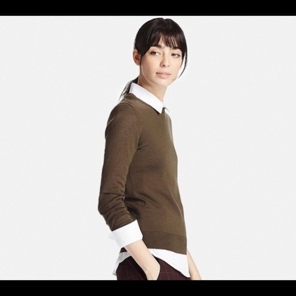 NWT Uniqlo 100% Merino Wool Sweater