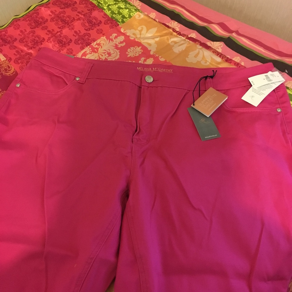 Melissa McCarthy Seven7 brand stretch crop jeans