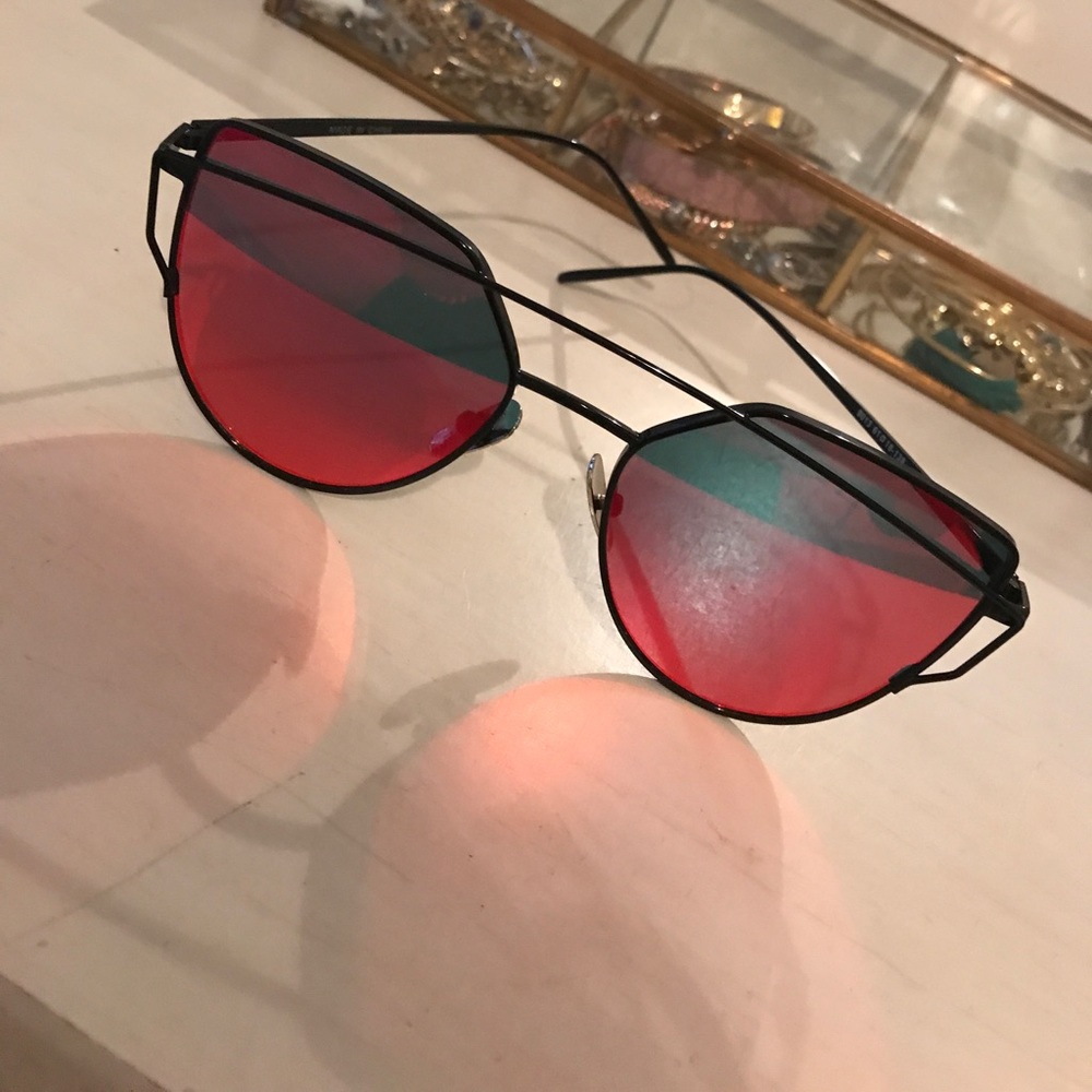 Orange sunglasses