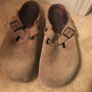 Tan Birkenstocks
