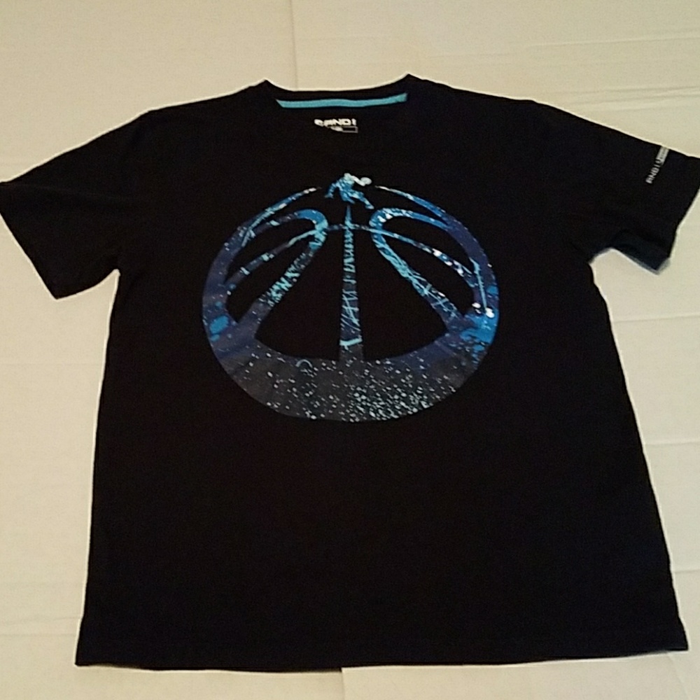 BOYS AND1 Black Dry Fit Tee M (8)