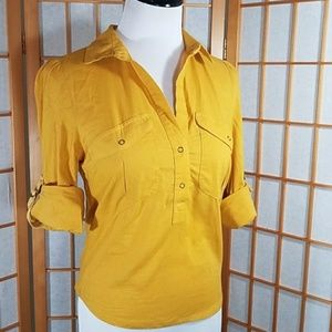 Anthropologie Fei Fitted Shirt