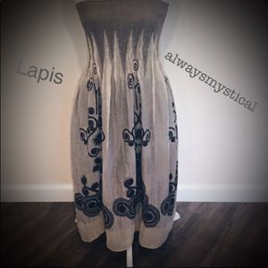 Lapis Convertible Skirt