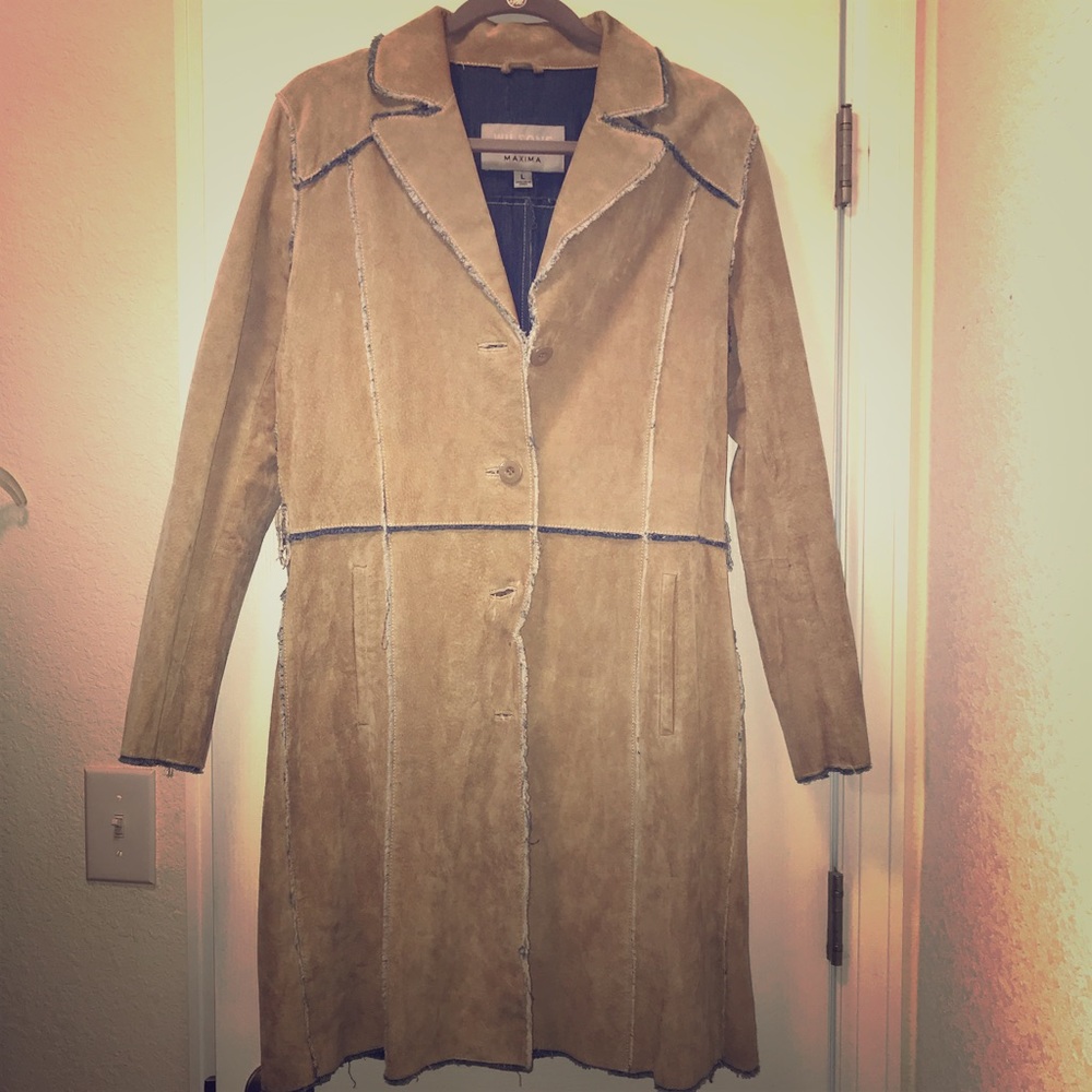 Wilson’s leather maxima long coat