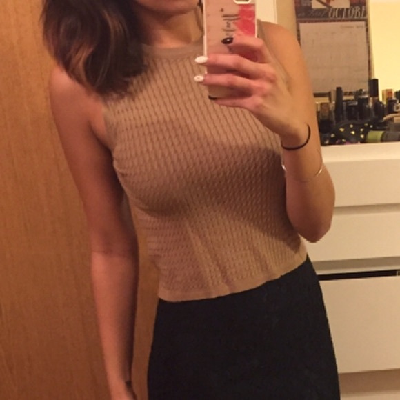 Zara Knit in Tan Brown Size S - Picture 6 of 6