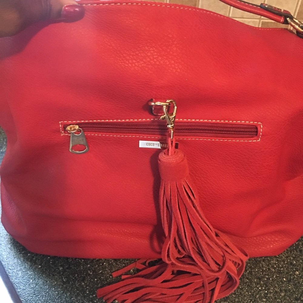Red tote