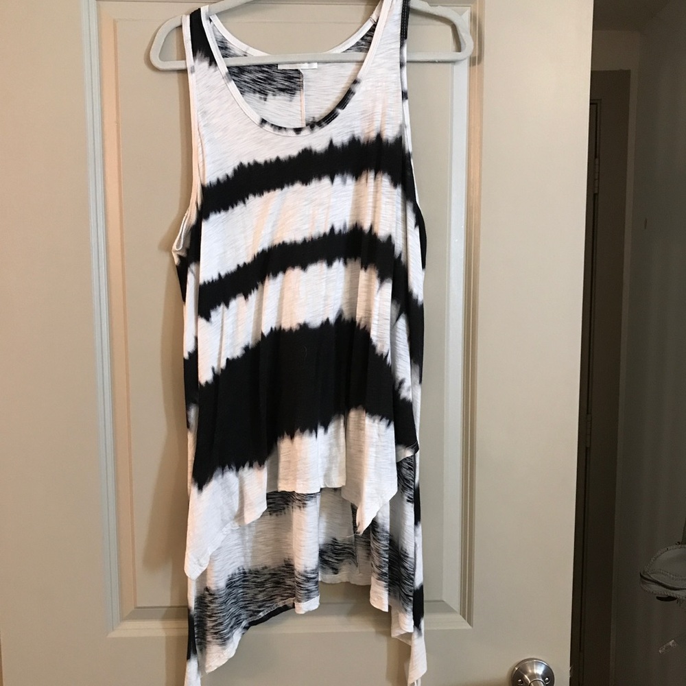 High low tank top