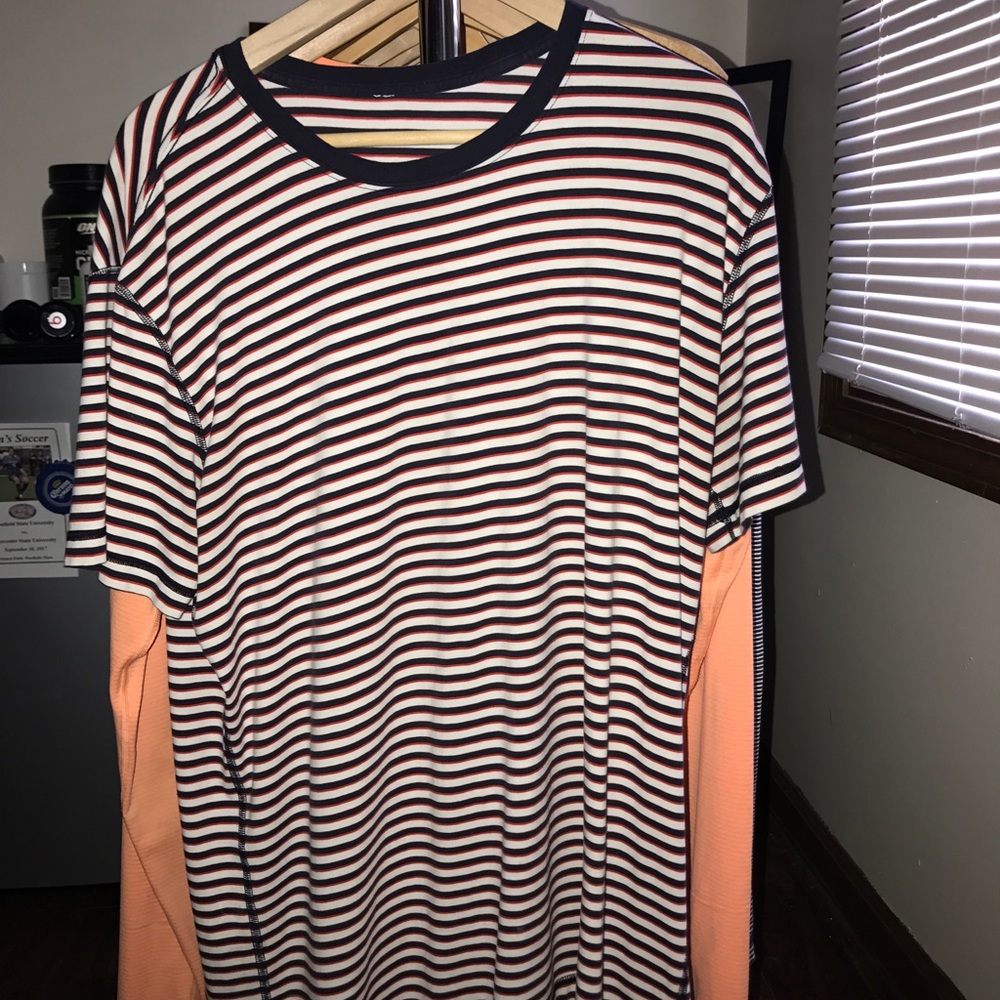 Striped lululemon shirt