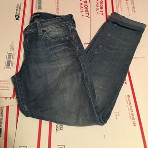Lucky Brand Cuffed Lola Skinny Jeans