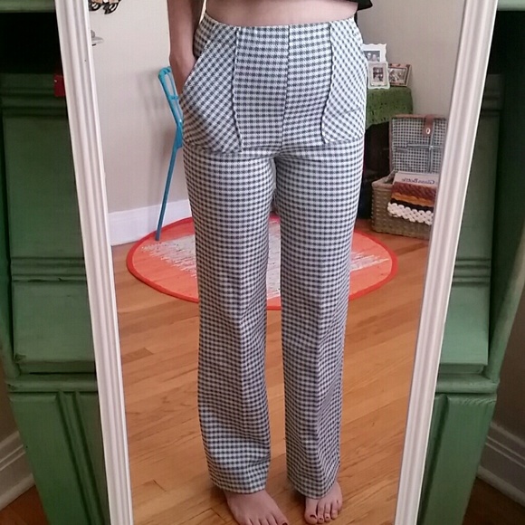 Vintage Pants - VTG 60s/70s Wide Legged Hippy Pants! S/M