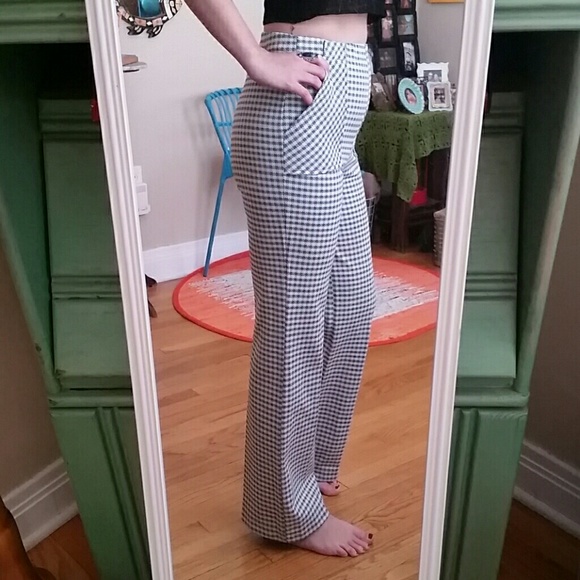 VTG 60s/70s Wide Legged Hippy Pants! S/M - Picture 2 of 7
