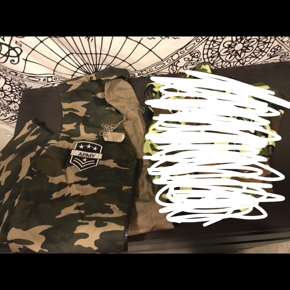 Army vest costume