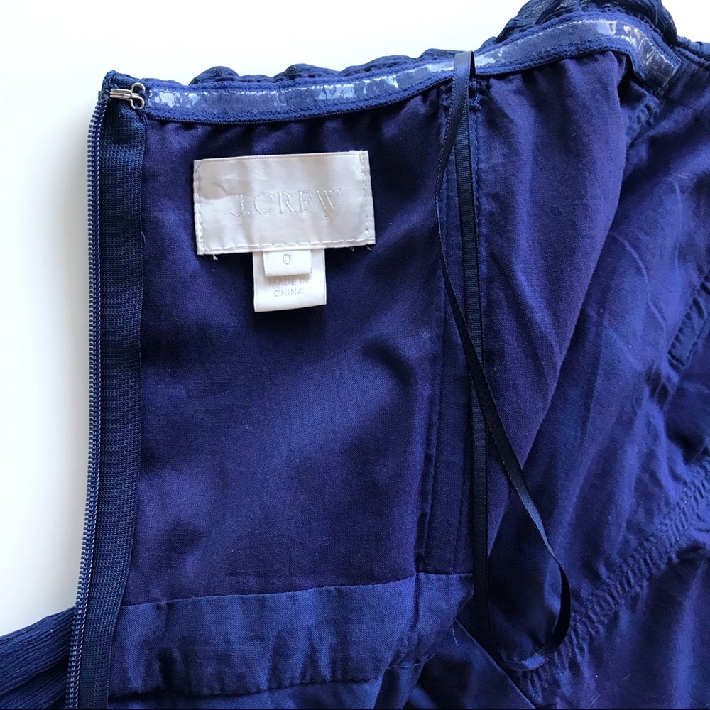 J. Crew Silk Chiffon Arabelle Dress - Picture 8 of 8