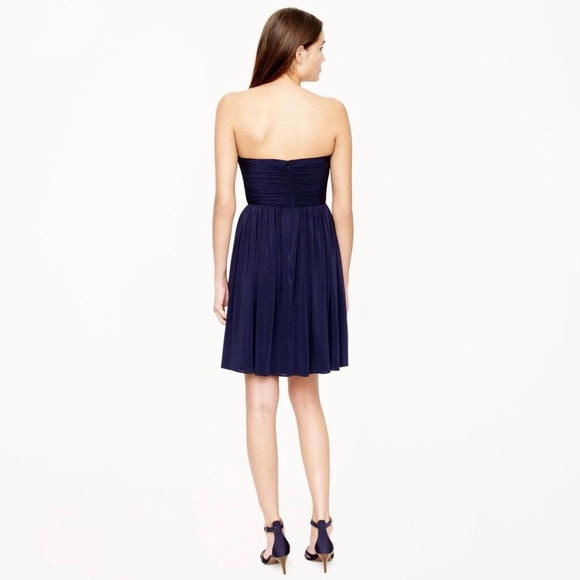 J. Crew Silk Chiffon Arabelle Dress - Picture 3 of 8