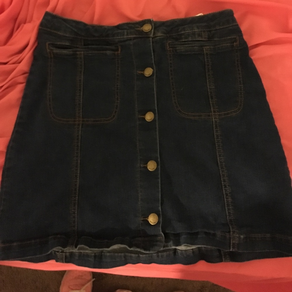 Denim Skirt