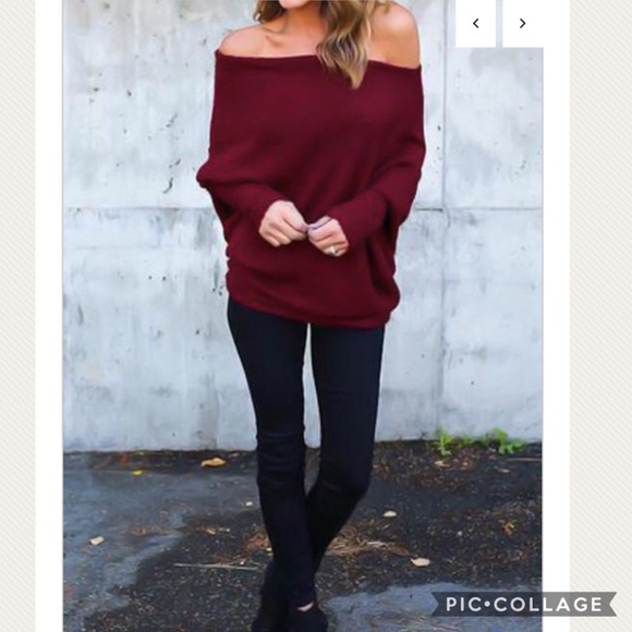 JUST IN! Batwing Sweater in White! - Picture 3 of 5