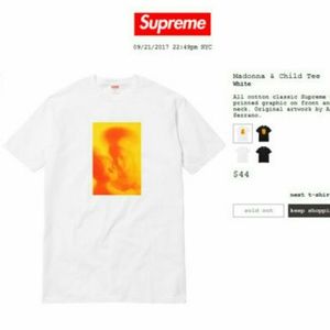Supreme Madonna And Child Tee