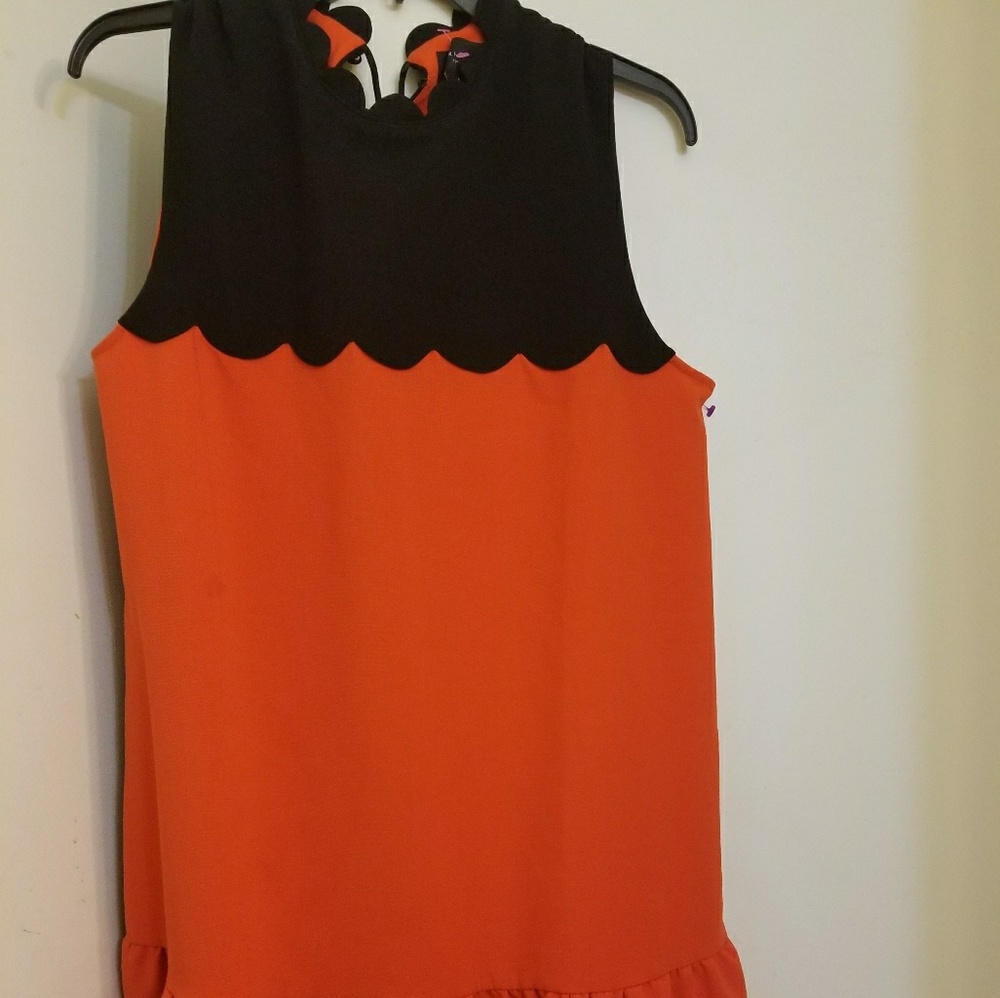 Black and Orange dress