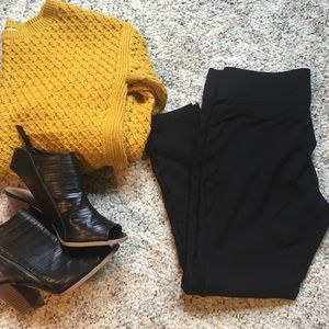 Loft black skinny pants