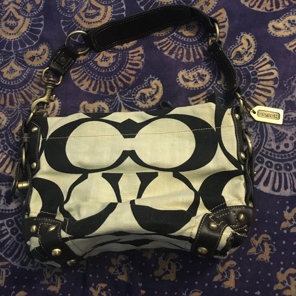 Small Coach used purse but cute as a button!