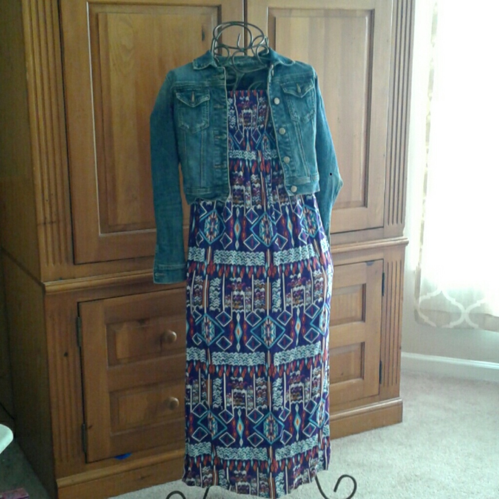 Strapless dress
