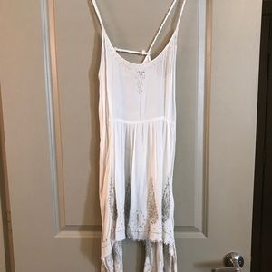 Free people cream tunic