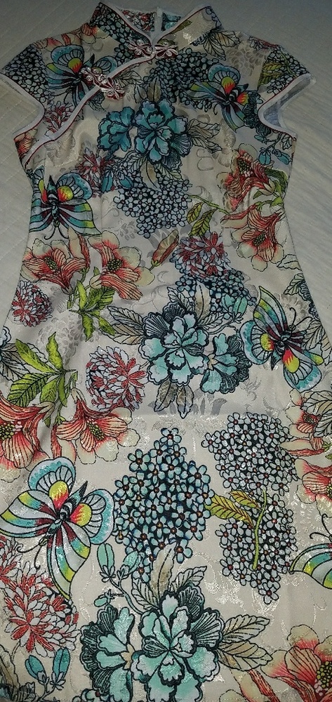 Beautiful Chinese flower dress