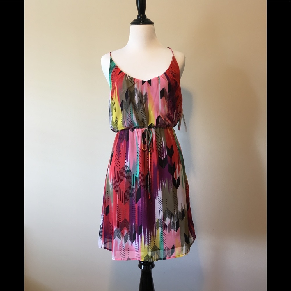 ***SOLD***ROXY Multi Print Dress (NWT)