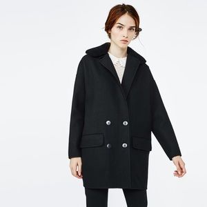 🎉FLASJ SALE🎉Maje Garnison Wool Double Face Coat