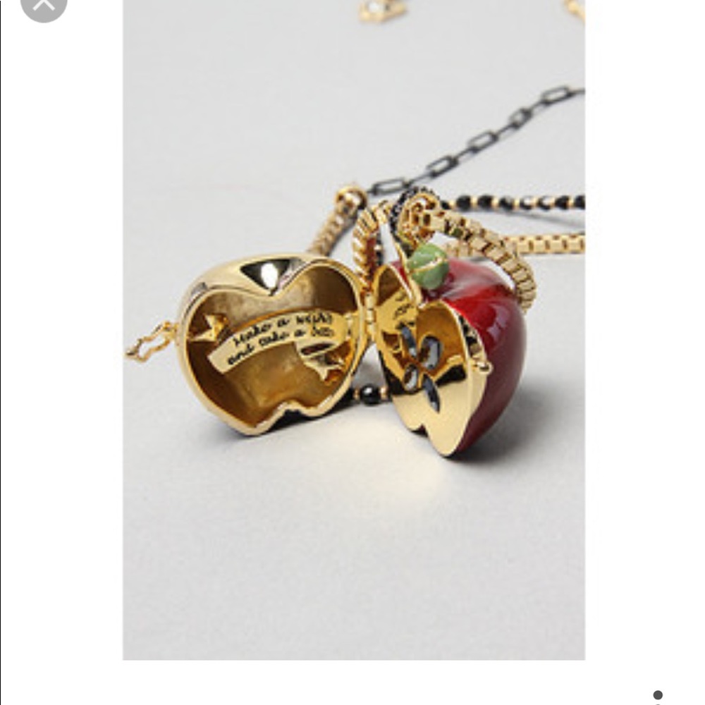 Disney Couture Snow White Poison Apple necklace