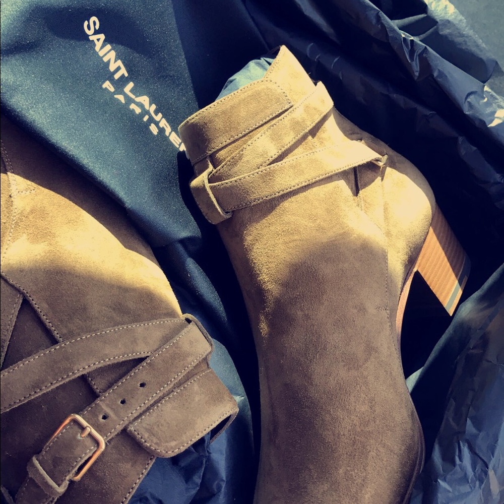 YSL boots