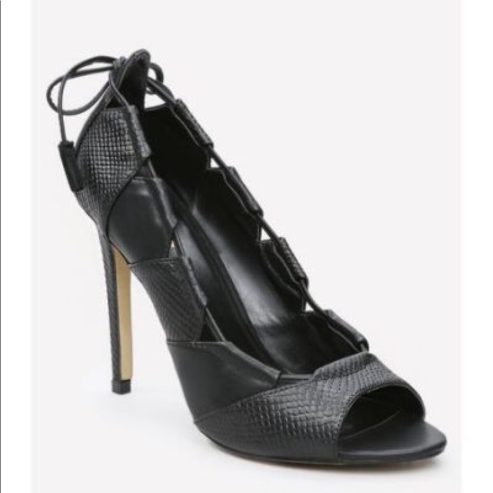 Bebe strap pumps