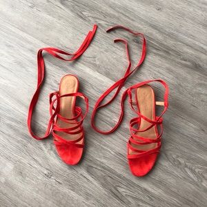 Madewell Holly Ankle Wrap Sandal