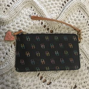 Dooney & Bourke colorful wristlet