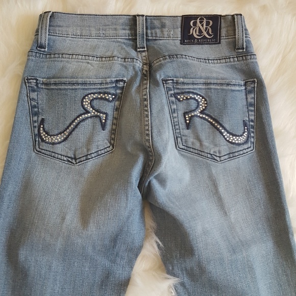 Rock & Republic Jeans Size 2 Bootcut, Kasandra - Picture 2 of 4