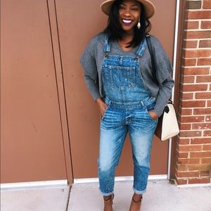 Abercrombie and Fitch Denim Overalls