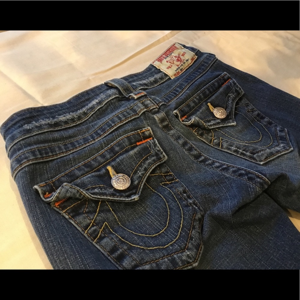 True Religion Low Rise Boot Cut Joey Jean